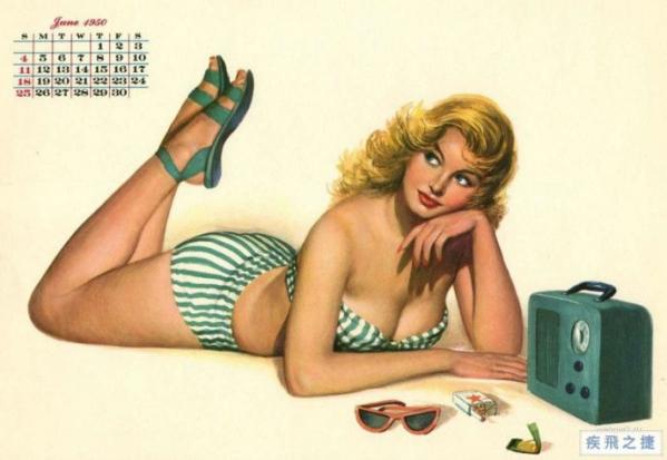 1950�����Ů���� �Ը�����Ƭ��ͼ��