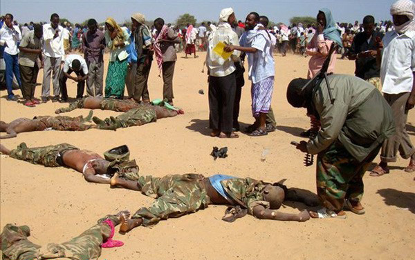 刑场实拍索马里枪决叛军真实画面(组图)